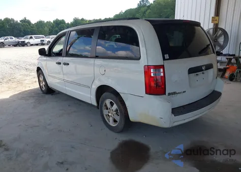 2008 Dodge Grand Caravan Se из США, поврежденный, VIN 1D8HN44H48B127363
